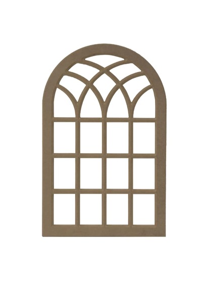 Ahşap Mdf Boyanabilir Dekoratif Duvar Aynası 4