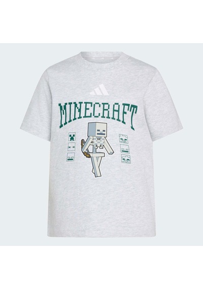 Adidas Minecraft Çocuk Gri Tişört Ks9033