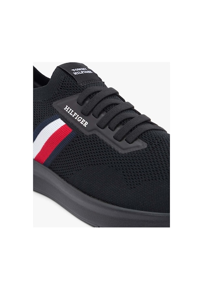 Tommy Hilfiger Lıghtweıght Knıtted Runner Black