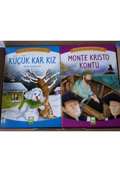 8+ Yaş Dünya Çocuk Klasikleri Masal Kitapları 40 Kitap