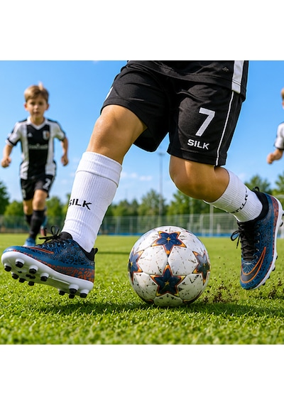 Çocuk Futbol Kramponu 31-35 Numara Lacivert