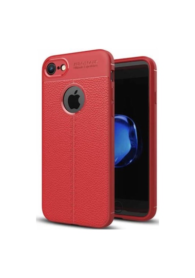 Apple Uyumlu iPhone 6 Kılıf Zore Niss Deri Desenli Silikon Kılıf