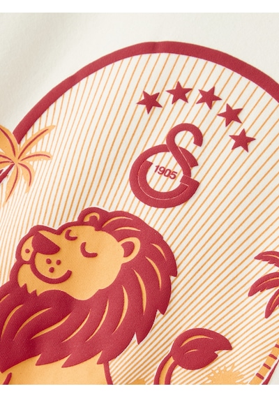 Gsstore Galatasaray Çocuk T-shirt C261033 Ekru