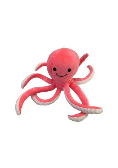 Sevimli Ahtapot Peluş Oyuncak 30 Cm Pembe