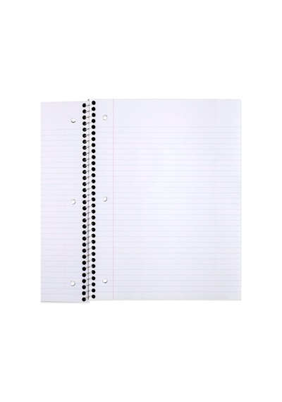 Mead Spiral Defterler, 6'li Paket, 1-konu, Kolej Çizgili Kağıt, 8 "x 10-1/2", 70 Yaprak, Çeşitli Parlak Renkler 83 Çok Renkli
