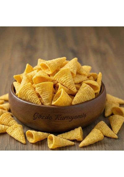 Süt Mısır Soslu Piramit Cips Premium Kalite 1 Kg