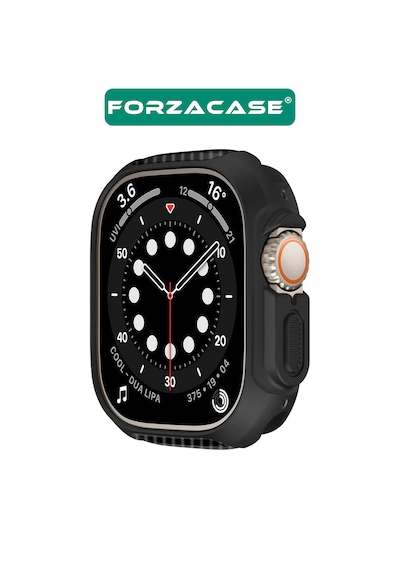 Forzacase Apple Uyumlu Watch  Ultra / Ultra 2 49mm İle   Önü Açık Armor Silikon Tpu Kasa Koruyucu Kılıf - Fc1176