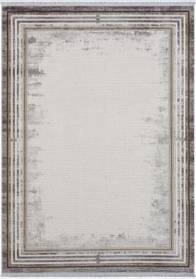 Çam Halı Otto Ot001g Gri Modern Desen Salon Halısı
