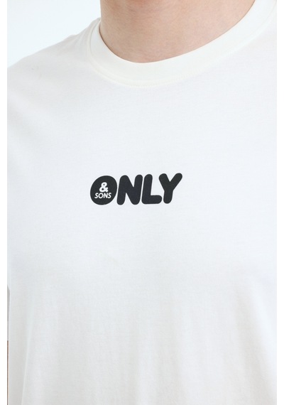 Only&sons Onspalm Logo Reg Ss Tee C Gri Erkek Kısa Kol T-shirt 000000000102263612 Gri