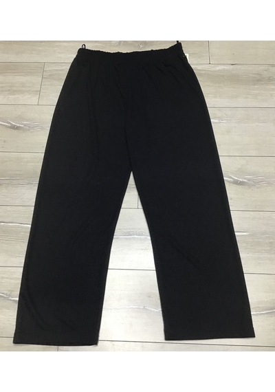 Kışlık Fitilli Kaşkorse Beli Lastikli Büyük Beden Pantolon Lacivert