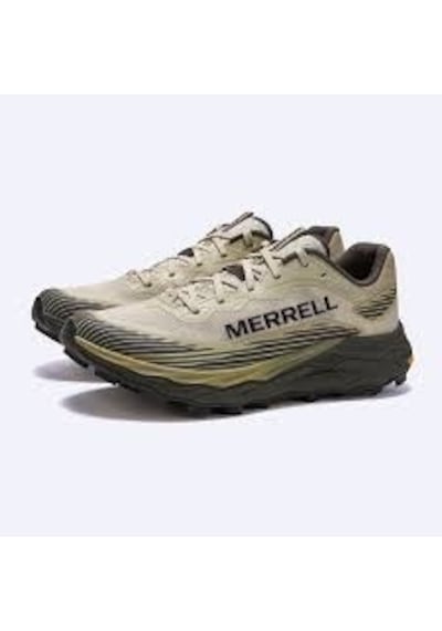 Merrell Agılıty Peak 6 Erkek Burlap Patika Koşusu Ayakkabısı J00003311 Bej