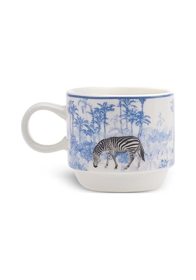 Karaca Jungle 5 Parça Standlı Çay Fincanı Seti 160 Ml
