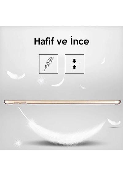 Ally İpad 9.7 2018 İpad 9.7 2017 Şeffaf Tpu Soft Silikon Kılıf- 5775 Çok Renkli