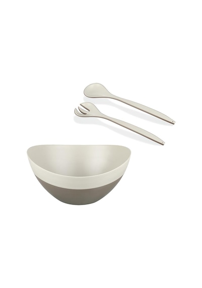 Selka Home Çift Renkli Kase Ve Salata Kaşığı 001