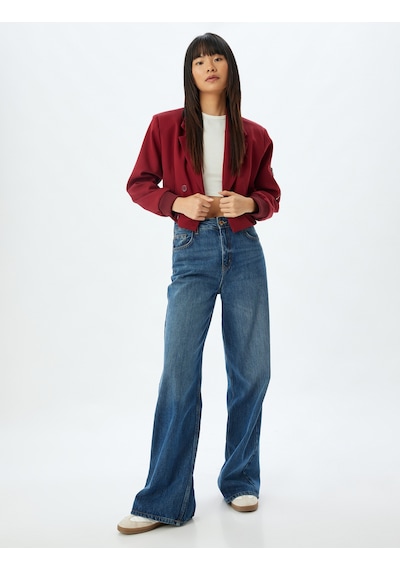 Koton Oversize Ceket Kruvaze Yaka Cepli Düğmeli Fermuar Detaylı Ribanalı Bordo 5wal20134ıw Bordo Koton Oversize Ceket Kruvaze Yaka Cepli Düğmeli Fermuar Detaylı Ribanalı Bordo 5wal20134ıw Bordo