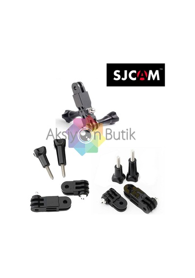Sjcam Sj4000 3 Yollu Pivot Bağlantı Aparatı Çok Renkli