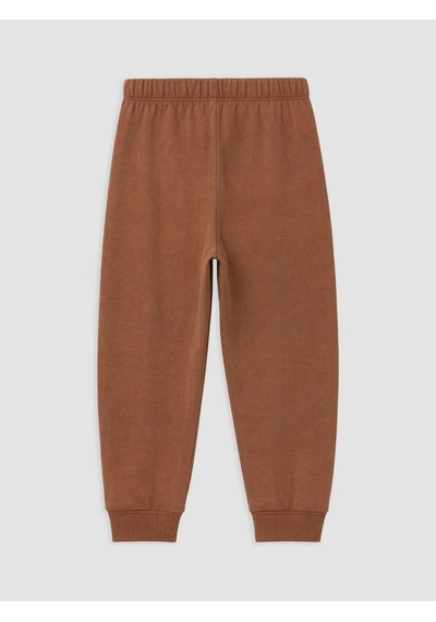 LC Waikiki Lcw Baby Kahverengi Yılbaşı Temalı Erkek Bebek Takım Brown Strıped