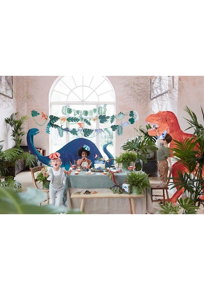 Meri Meri - Dinosaur Party Bags - Dinozor Parti Çantaları Tüm Yaşlar