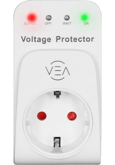 Vea Ve-25531 15a 3520w Tekli Led Göstergeli Akım Korumalı Priz 0