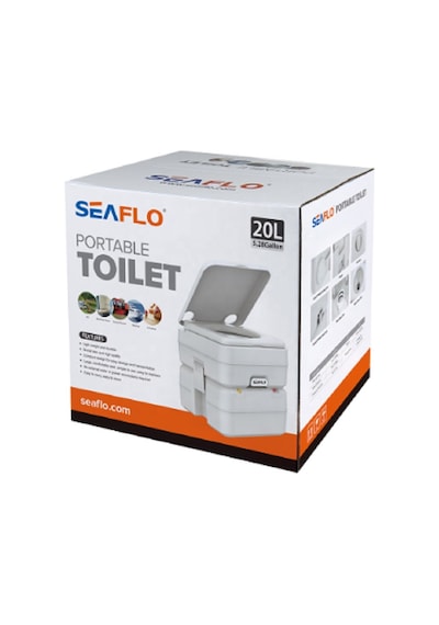Tekne Ve Karavan Tuvaleti. Seaflo Portatif Tuvalet. 20 Litre