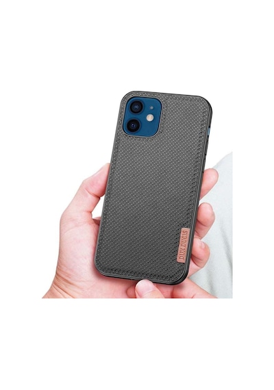 Dux Ducis Fino Serisi Apple Uyumlu iPhone 12 -12 Pro 6.1Inç Kilif Premium Dok 212354720 - Renk / Gri