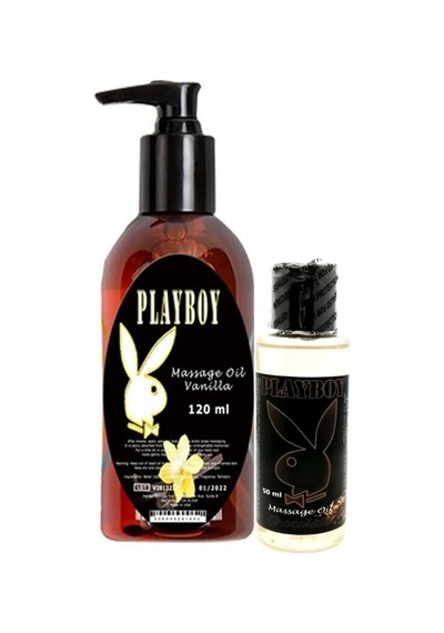 Playboy Aromaterapi Vanilya Massage Oil 120 Ml + Çikolata Aromalı Massage Vücut Masaj Yağı 50 Ml