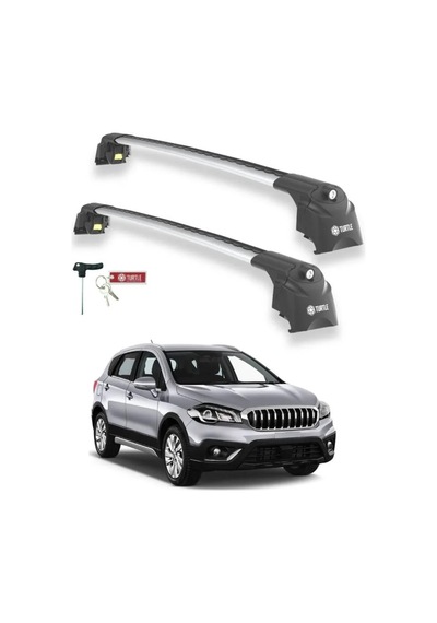 Turtle Suzuki Sx4 S-cross 2014-2021 Ara Atkı Air2 Gri