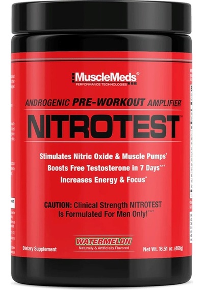 Musclemeds Nitrotest, Androgenic Preworkout