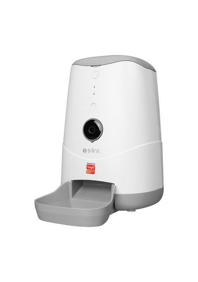 S-lınk Sl-20, 3,7litre Kapasiteli, Wifi, 1080p Kameralı, İyi Yönlü Ses, Tuya Destekli, Otomatik Yem Kabı