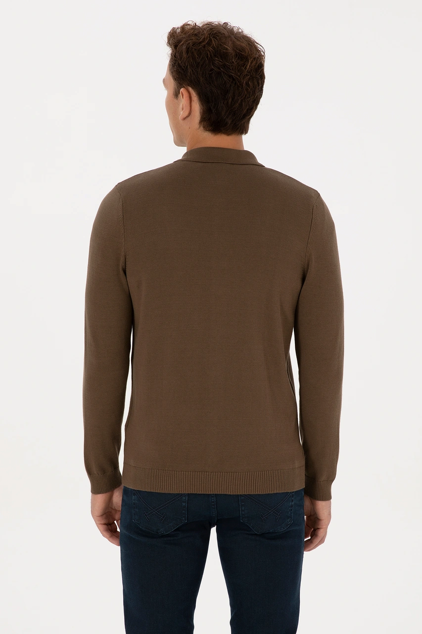 U.s. Polo Assn. Erkek Açık Haki Hırka Triko 50313690-vr183 Acık Hakı