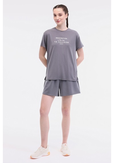 Lumberjack Wl Mıruna 11ms450 5fx Siyah Kadın Kısa Kol T-shirt SIYAH