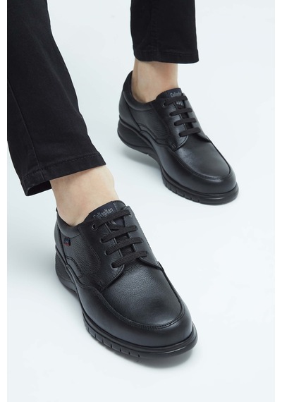 Callaghan Erkek Hakiki Deri Siyah Casual Ayakkabı 618 12700 Erk Ayk Y23 Negro Siyah