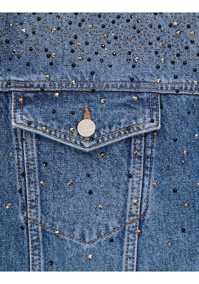 Pierre Cardin Kadın Mavi Ceket Denim 50320367-vr036