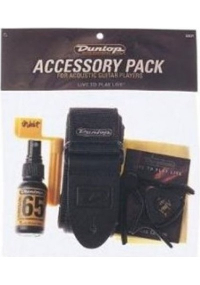 Jim Dunlop Ga-21 Accessory Pack For Acoustic Guitar