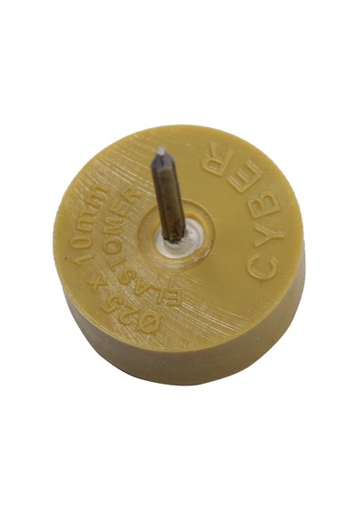 Çap 25X10 MM Elastomer Çivili Tapa(Beyaz-Kayın)