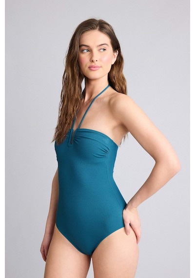 Defacto Regular Fit Boyun Bağlama Detaylı Mayo B7213ax26smgn756 Yeşil-gn756