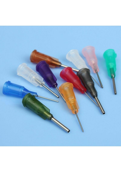 30 Ml 11 İğneli Başlıklı Şeffaf Ufak Yağdanlık Aplikatör