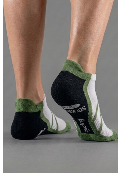 Socketta 2'li Siyah/fıstık Yeşili Üniseks Dikişsiz Esnek Hafif Anatomik Patik Bisiklet Çorabı - Premium Siyah-fıstık Yeşili Socketta 2'li Siyah/fıstık Yeşili Üniseks Dikişsiz Esnek Hafif Anatomik Patik Bisiklet Çorabı - Premium Siyah-fıstık Yeşili