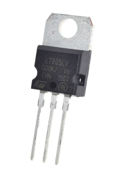L7805cv 3 Pin Dc 5v Lineer Voltaj Düşürücü Regülatör