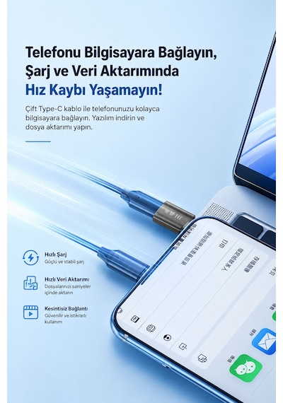 Usb 3.0 - Type-c Dönüştürücü Adaptör, Usb-a - Usb-c Çevirici, Hızlı Şarj Ve Veri Aktarım Destekli, Telefon Tablet Laptop Uyumlu, Alüminyum Gövde, Kompakt S600