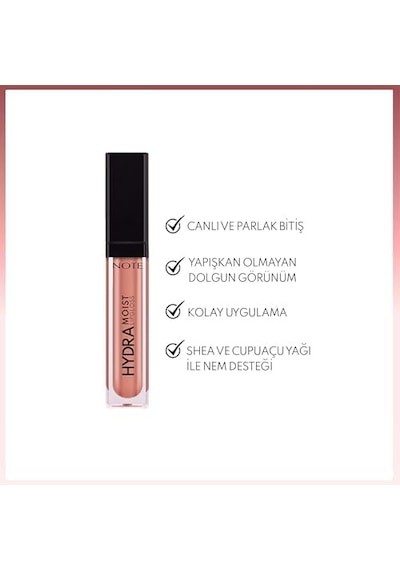 Hydramoist Lipgloss Nemlendirici Dudak Parlatıcısı - 13 Secret Kiss - Işıltılı 0