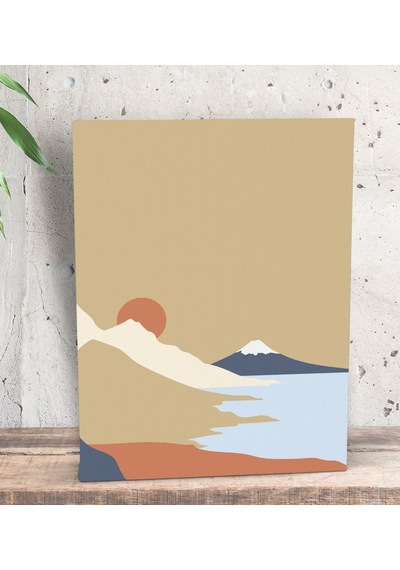 Bk Gift Yatak Odası Konseptli Dekoratif Mini Kanvas Tablo 15X20C (551116701)