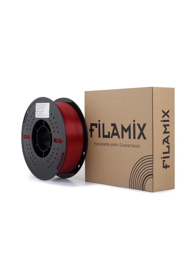 Filamix Pla Sparkle Kırmızı Filament 1.75mm 1 Kg