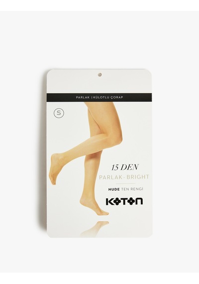 Koton 15 Den Parlak Külotlu Çorap Ten Rengi 7wak80034aa