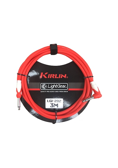 Kirlin Lgı-202-3M-Rd 3 Metre Enstrüman Kablosu Gitar Kablosu .
