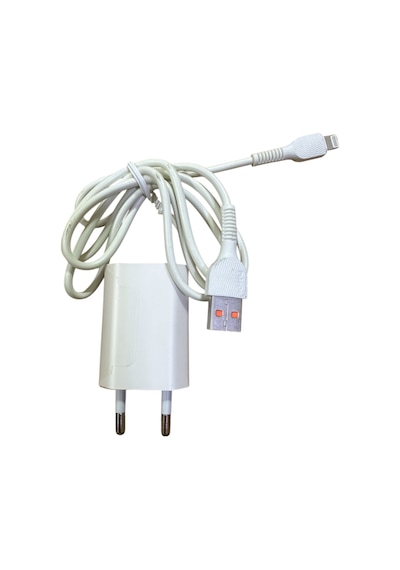 Apple Uyumlu iOS Modellerine Şarj Adaptörü Ve Kablosu