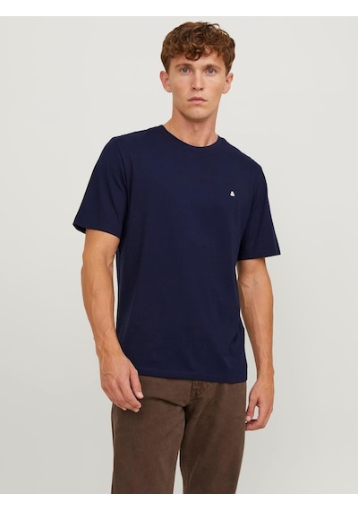 Jack & Jones Jjepaulos Tee Ss Crew Neck Noos Erkek T-shirt-27878-lacivert Lacivert Jack & Jones Jjepaulos Tee Ss Crew Neck Noos Erkek T-shirt-27878-lacivert Lacivert