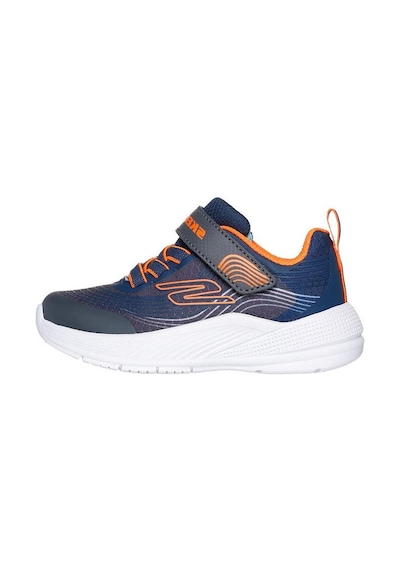 Skechers Microspec Advance Çocuk Spor Ayakkabı - 403926n-9744 Lacivert - Turuncu