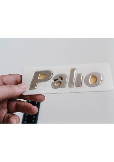 Fiat Palio Weekend Krom Bagaj Yazısı 3m 3d Abs