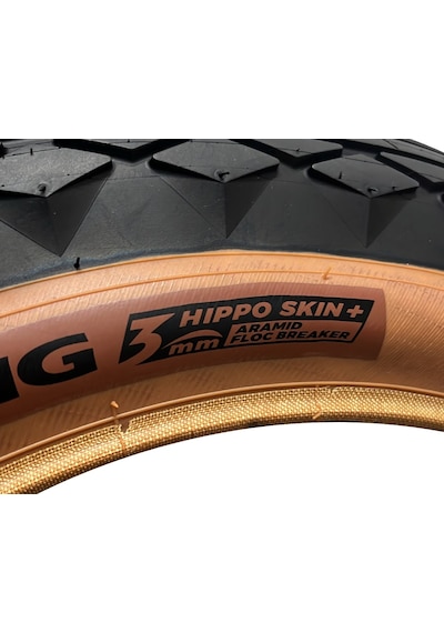 Chaoyang 20x4.00 3mm Zırhlı Fat Bike Bisiklet Lastiği Amber